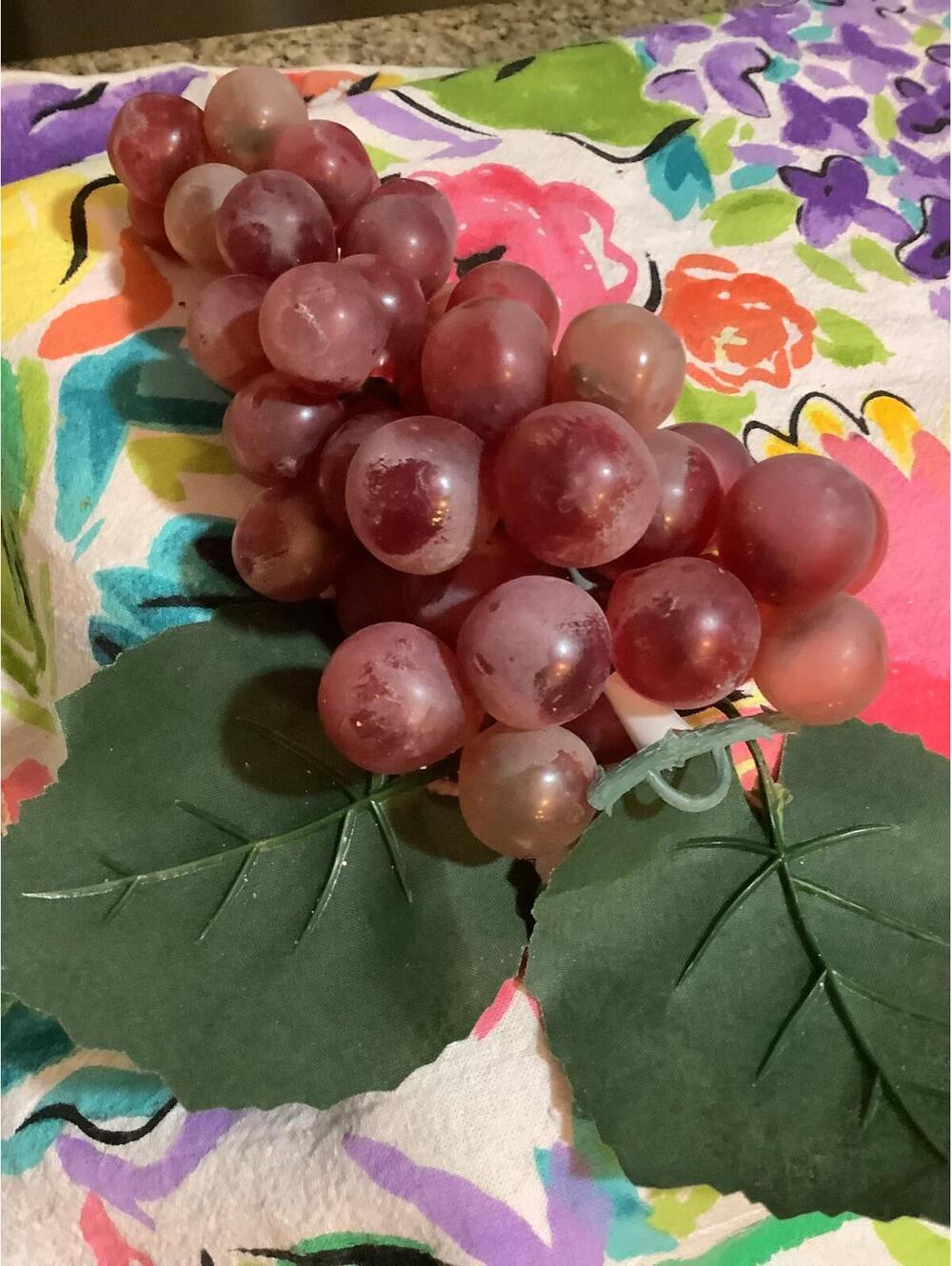 Artificial Grape Cluster Decor - Multi Color Set - Picture 3 of 9